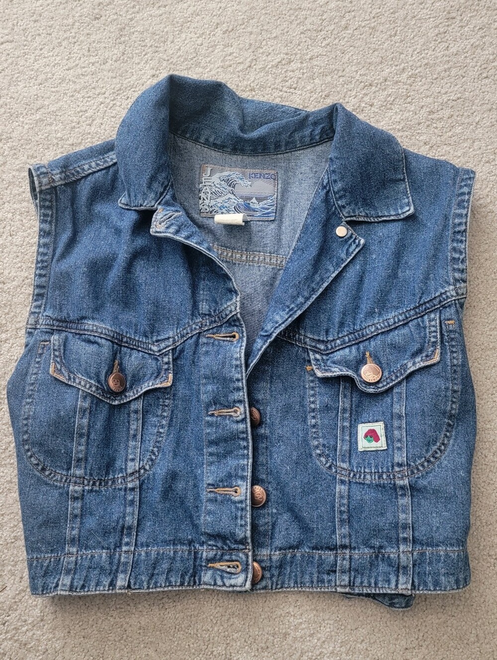 Kenzo jeans vest